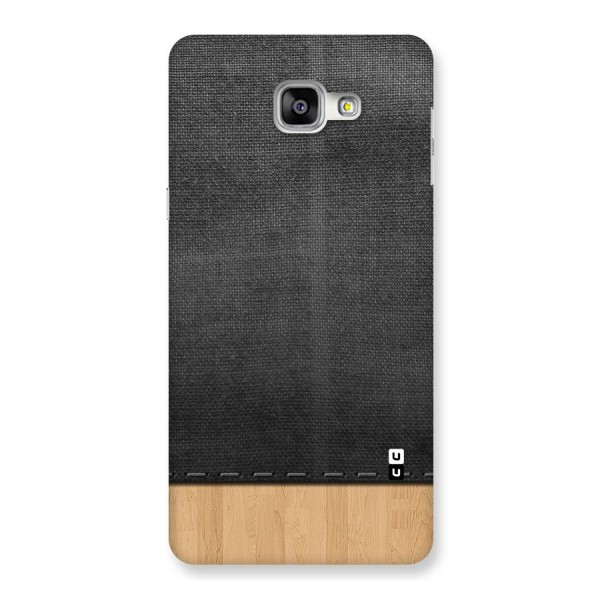 Bicolor Wood Texture Back Case for Galaxy A9