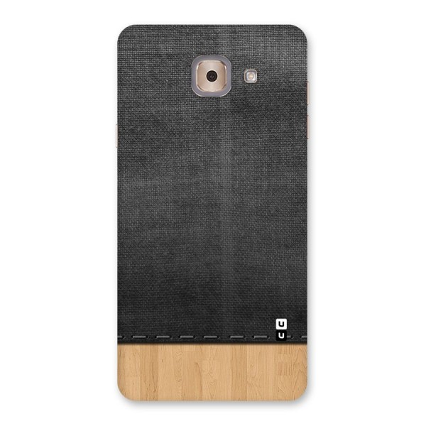 Bicolor Wood Texture Back Case for Galaxy J7 Max