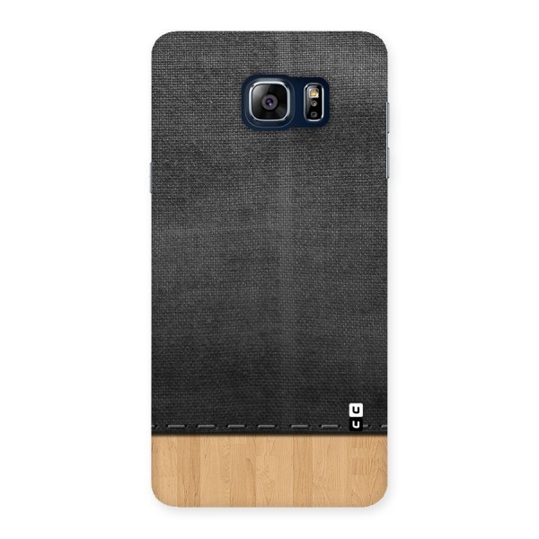 Bicolor Wood Texture Back Case for Galaxy Note 5