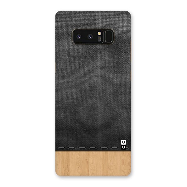 Bicolor Wood Texture Back Case for Galaxy Note 8