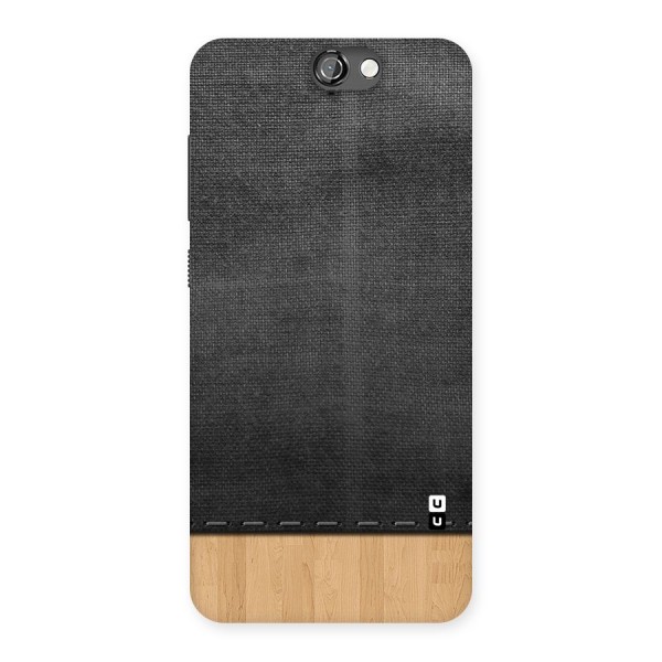 Bicolor Wood Texture Back Case for HTC One A9
