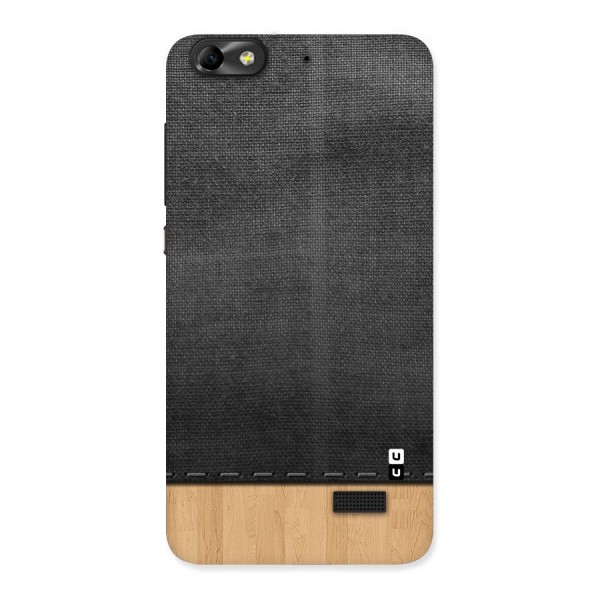 Bicolor Wood Texture Back Case for Honor 4C