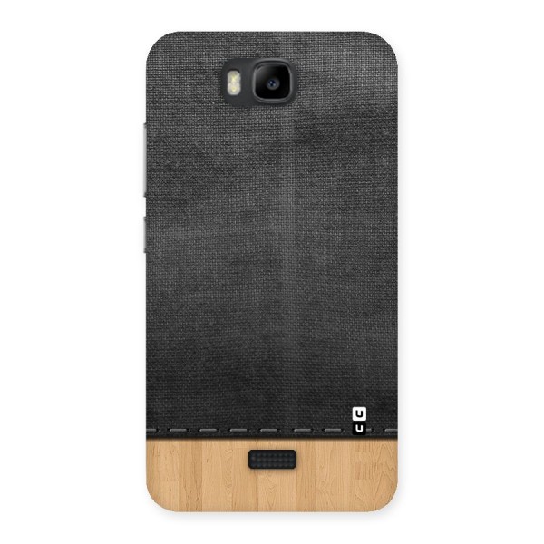 Bicolor Wood Texture Back Case for Honor Bee