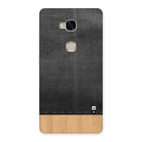 Bicolor Wood Texture Back Case for Huawei Honor 5X