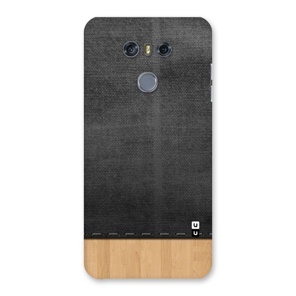 Bicolor Wood Texture Back Case for LG G6