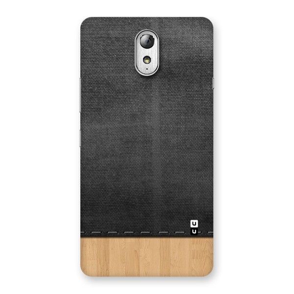 Bicolor Wood Texture Back Case for Lenovo Vibe P1M