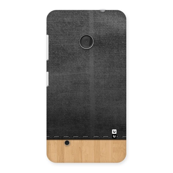Bicolor Wood Texture Back Case for Lumia 530