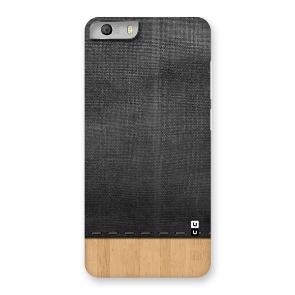 Bicolor Wood Texture Back Case for Micromax Canvas Knight 2