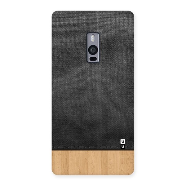 Bicolor Wood Texture Back Case for OnePlus Two