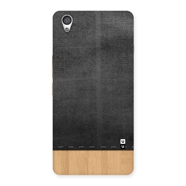 Bicolor Wood Texture Back Case for OnePlus X