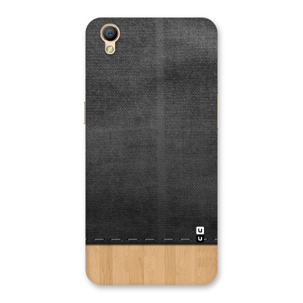 Bicolor Wood Texture Back Case for Oppo A37