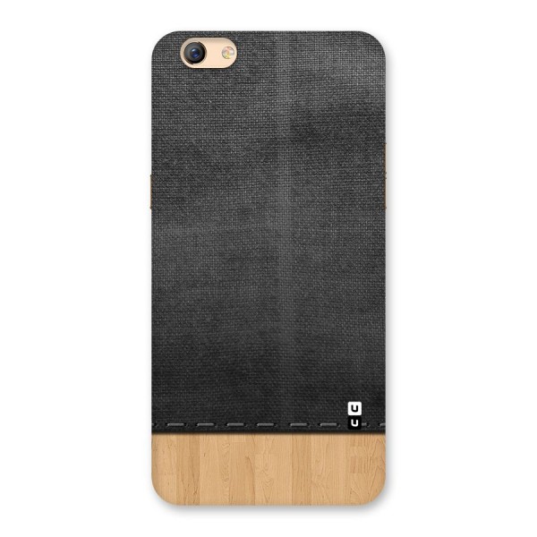 Bicolor Wood Texture Back Case for Oppo F3 Plus