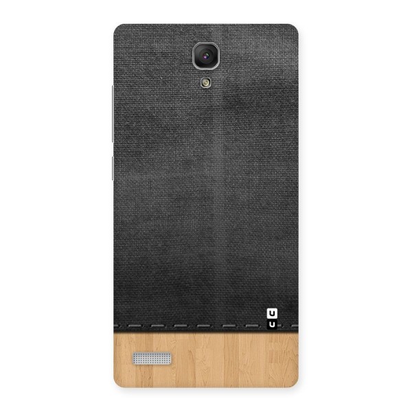 Bicolor Wood Texture Back Case for Redmi Note