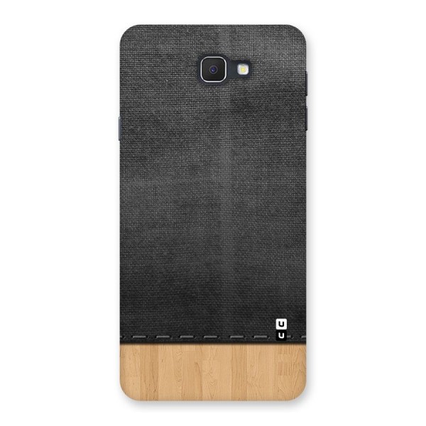 Bicolor Wood Texture Back Case for Samsung Galaxy J7 Prime