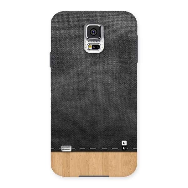 Bicolor Wood Texture Back Case for Samsung Galaxy S5