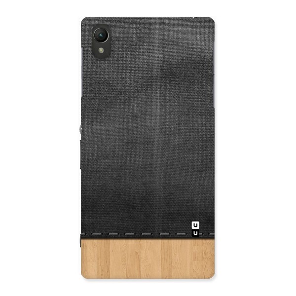 Bicolor Wood Texture Back Case for Sony Xperia Z1