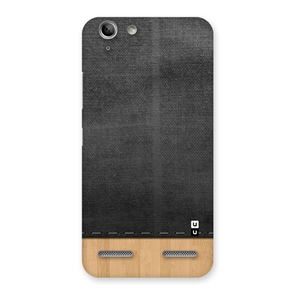 Bicolor Wood Texture Back Case for Vibe K5