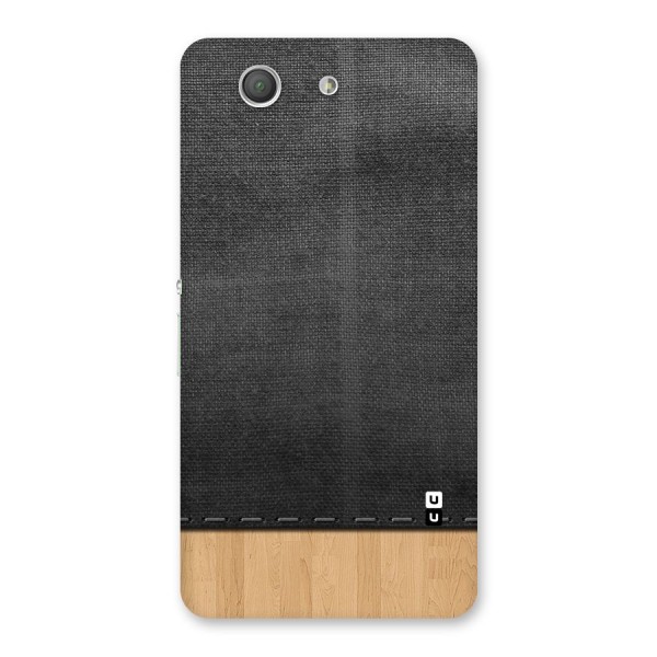 Bicolor Wood Texture Back Case for Xperia Z3 Compact