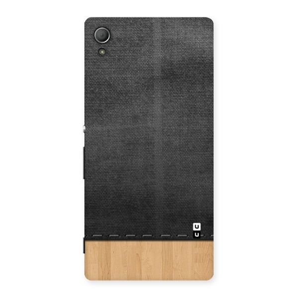 Bicolor Wood Texture Back Case for Xperia Z4
