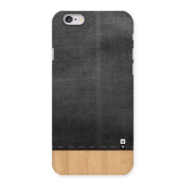 Bicolor Wood Texture Back Case for iPhone 6 6S