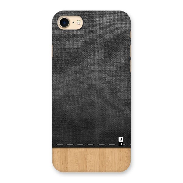Bicolor Wood Texture Back Case for iPhone 7