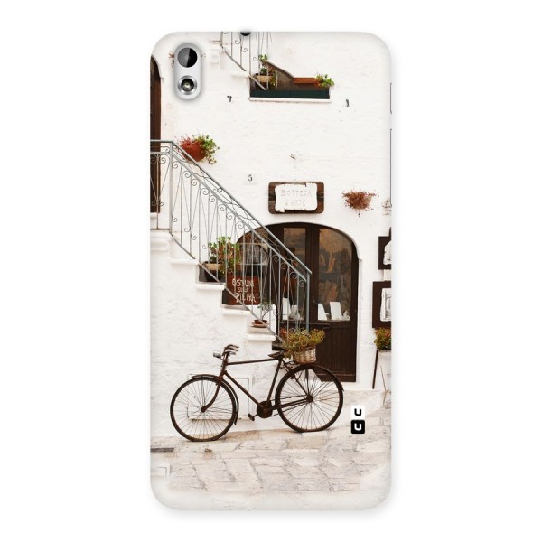 Bicycle Wall Back Case for HTC Desire 816s