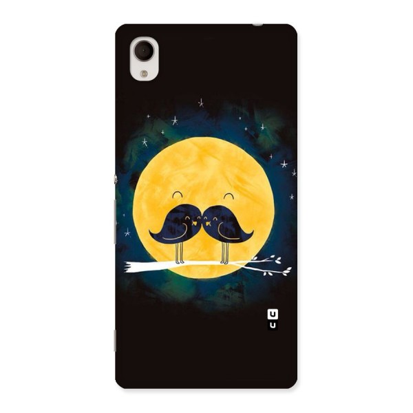 Bird Moustache Back Case for Sony Xperia M4