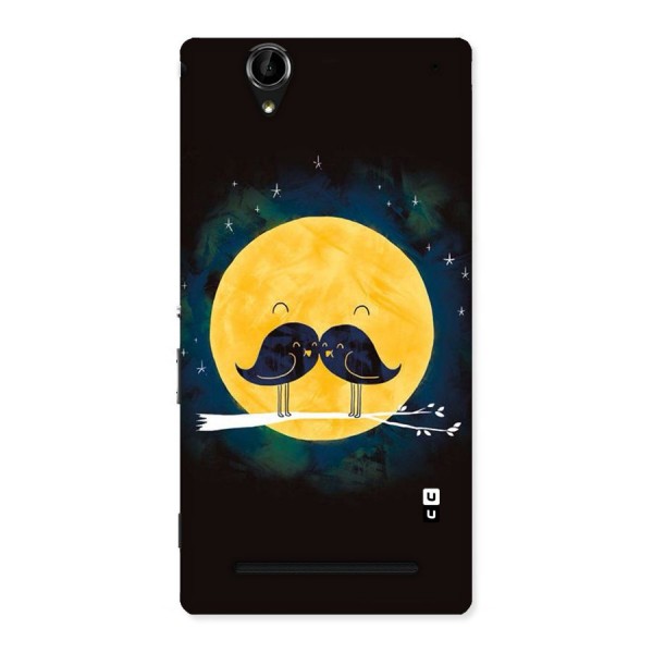 Bird Moustache Back Case for Sony Xperia T2