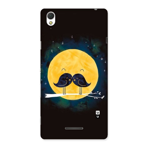 Bird Moustache Back Case for Sony Xperia T3