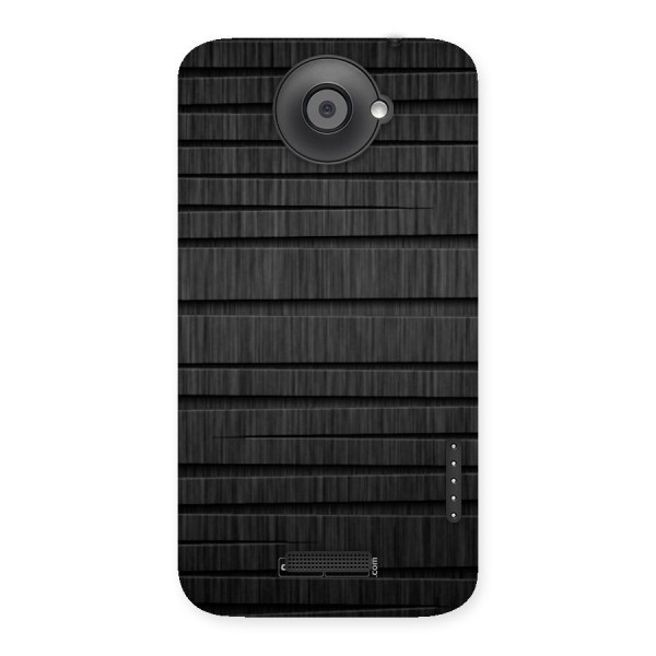 Black Abstract Back Case for HTC One X