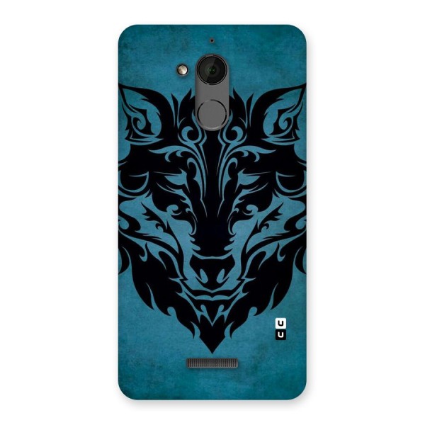Black Artistic Wolf Back Case for Coolpad Note 5