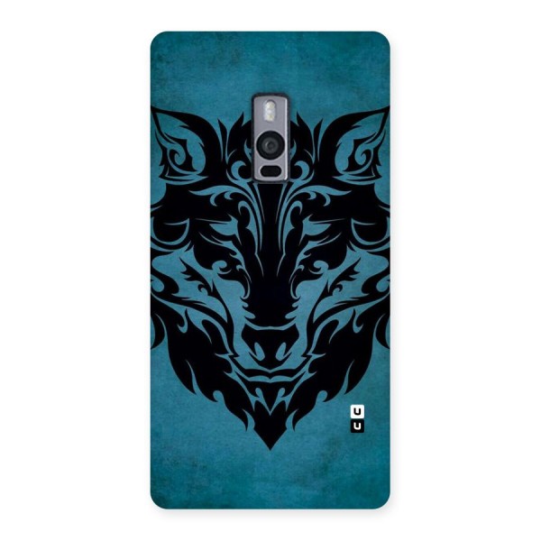 Black Artistic Wolf Back Case for OnePlus Two