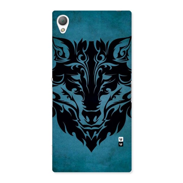 Black Artistic Wolf Back Case for Sony Xperia Z3