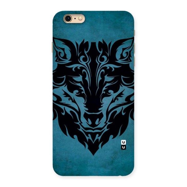 Black Artistic Wolf Back Case for iPhone 6 Plus 6S Plus