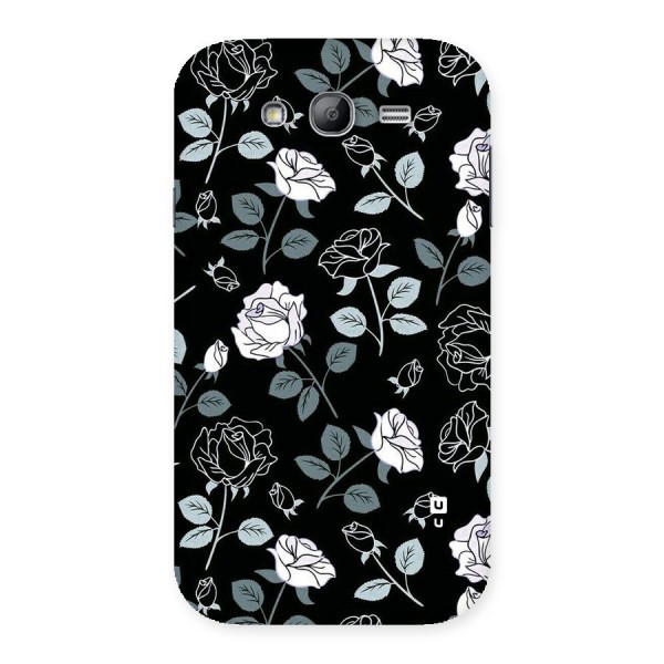 Black Artsy Bloom Back Case for Galaxy Grand Neo Plus