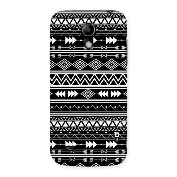 Black Aztec Creativity Back Case for Galaxy S4 Mini