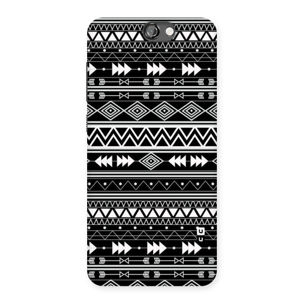 Black Aztec Creativity Back Case for HTC One A9
