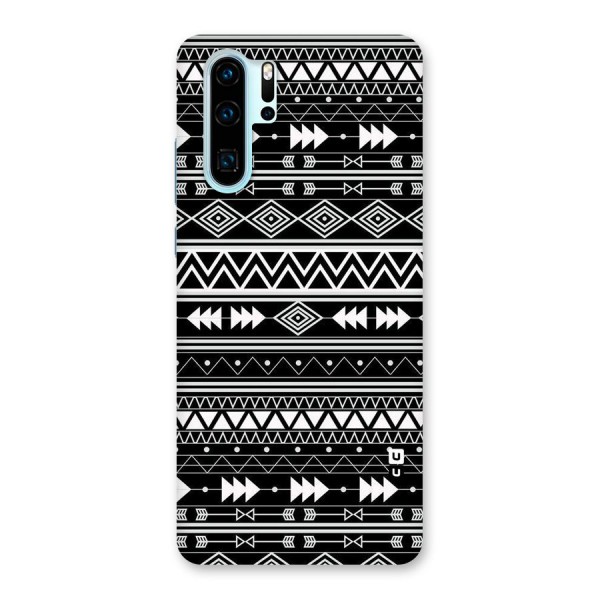 Black Aztec Creativity Back Case for Huawei P30 Pro