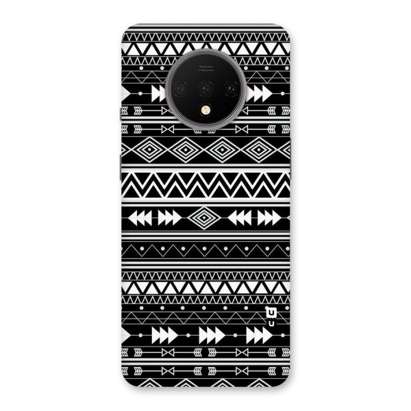 Black Aztec Creativity Back Case for OnePlus 7T