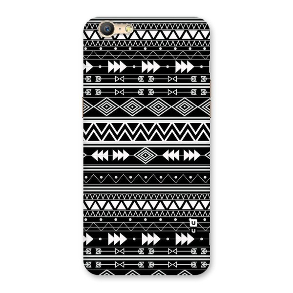 Black Aztec Creativity Back Case for Oppo A39