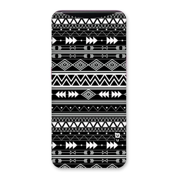 Black Aztec Creativity Back Case for Oppo Find X