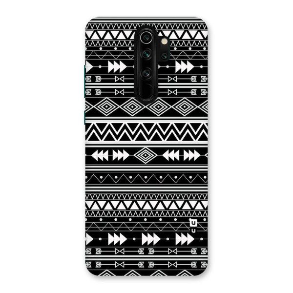 Black Aztec Creativity Back Case for Redmi Note 8 Pro