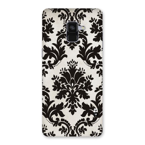 Black Beauty Back Case for Galaxy A8 Plus