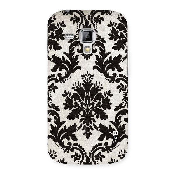 Black Beauty Back Case for Galaxy S Duos