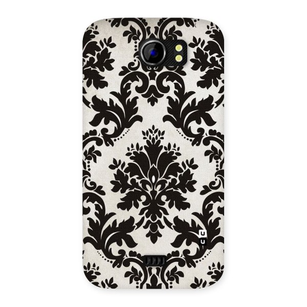 Black Beauty Back Case for Micromax Canvas 2 A110