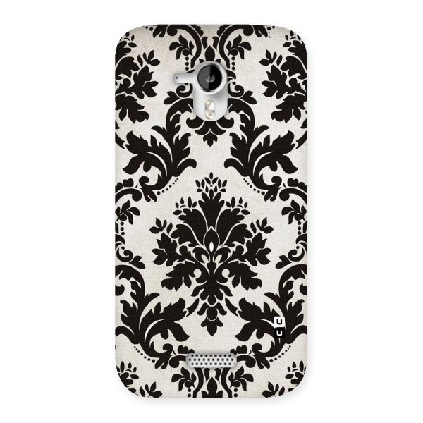 Black Beauty Back Case for Micromax Canvas HD A116