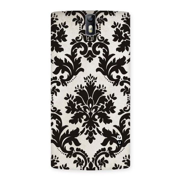 Black Beauty Back Case for One Plus One