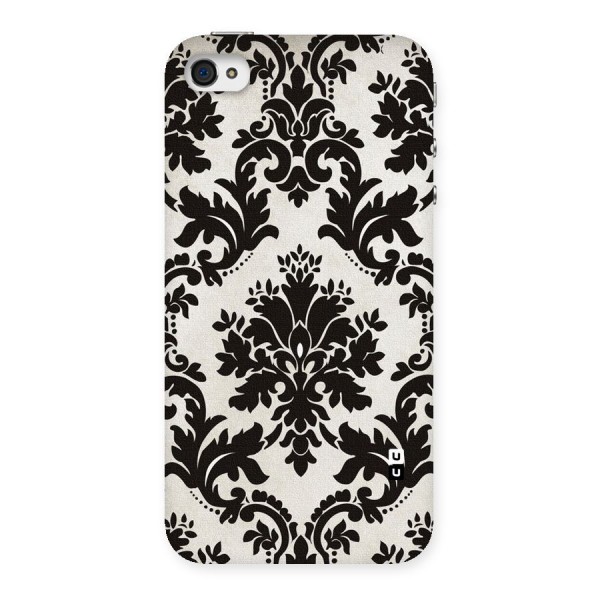 Black Beauty Back Case for iPhone 4 4s