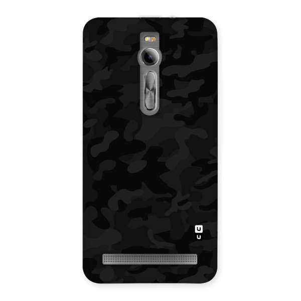 Black Camouflage Back Case for Asus Zenfone 2
