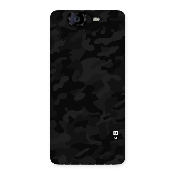 Black Camouflage Back Case for Canvas Knight A350